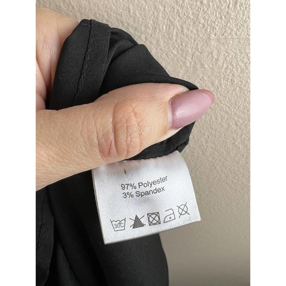 Nicoletta Carlone Black Velvet Dress XS Pierced Heart Sequin Dagger Goth 30s 40s - Picture 12 of 12